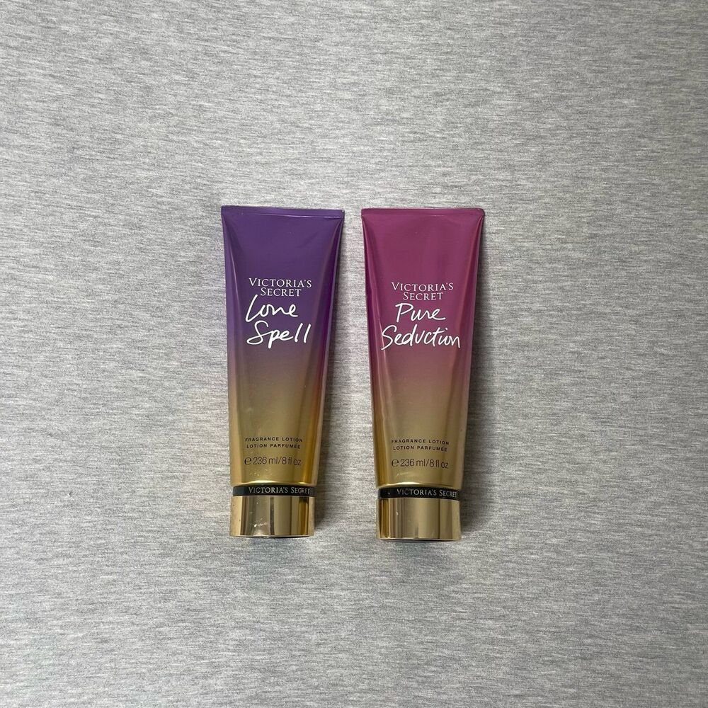 Victoria's Secret Love Spell & Pure Seduction Lotions 2 PCS. Set